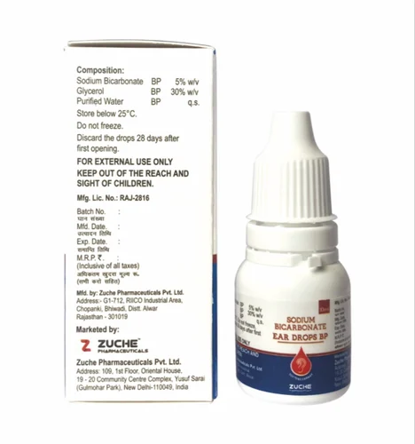 Sodium Bicarbonate Ear Drops BP