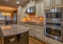 Brown Wooden Kitchen Cabinet