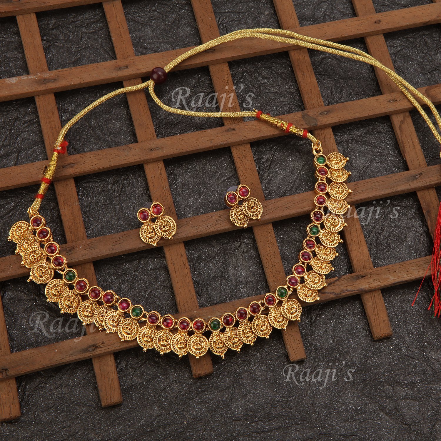 Temple Jewellery Lakshmi Set