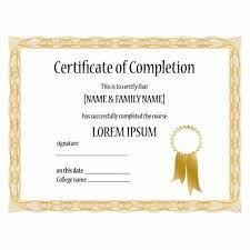 Certificate Printing Services