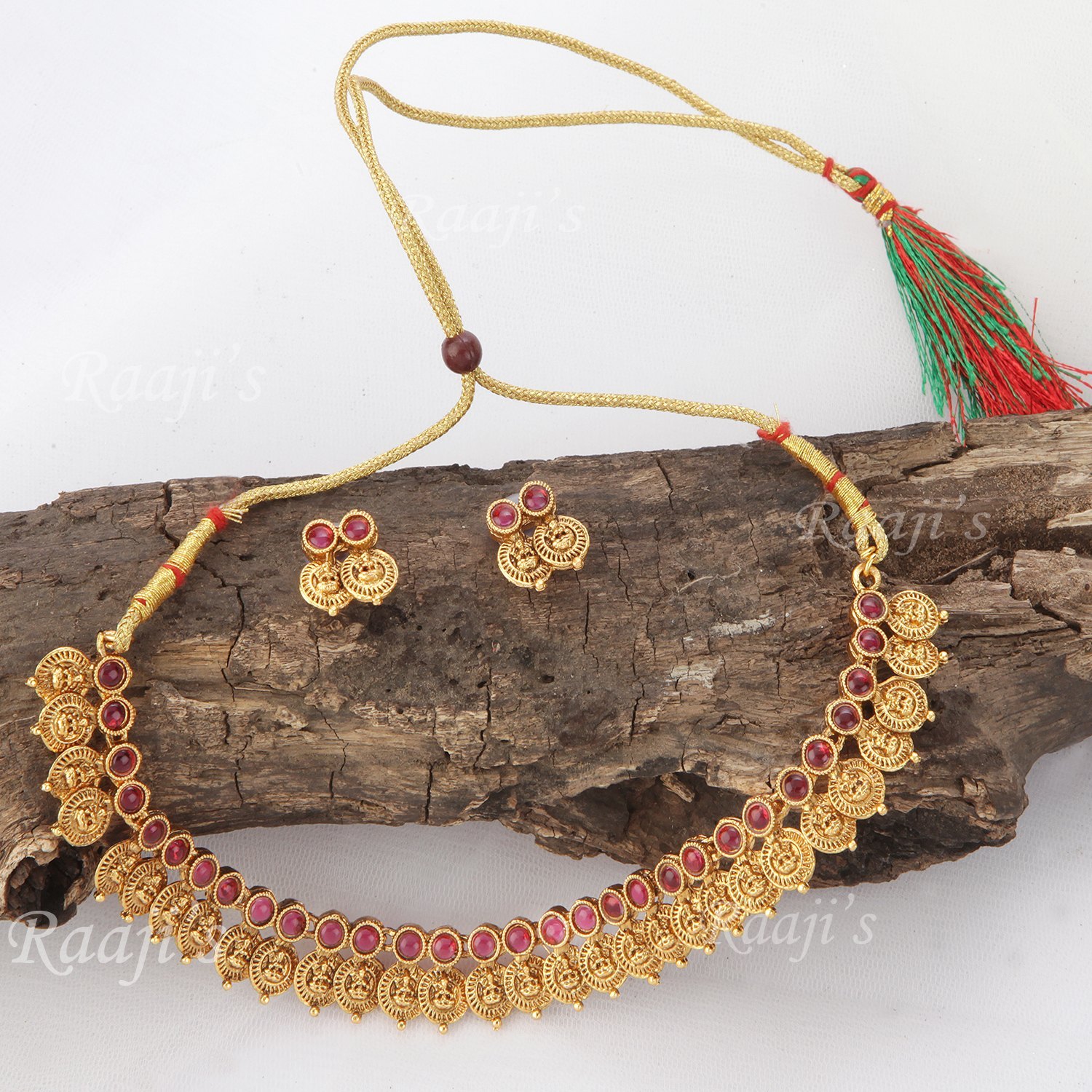 Temple Jewellery Lakshmi Set