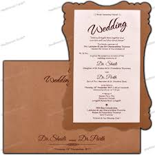 Wedding Single Invitation Card