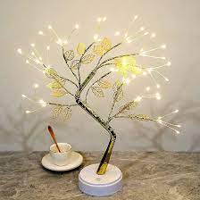 REFULGIX LED Tabletop Bonsai Tree Light Touch Swit